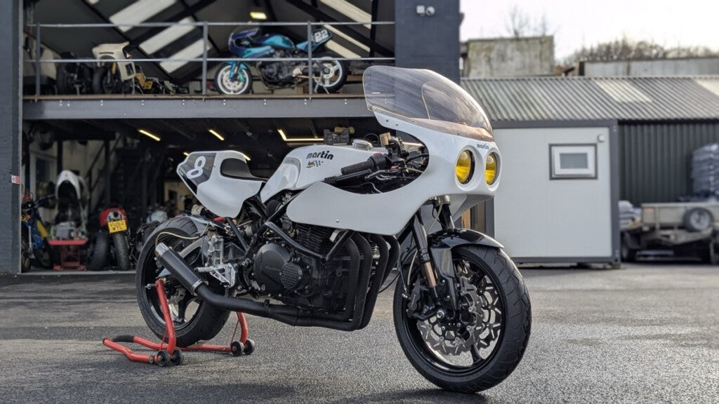 Moto Martin Z1000 build "Ghost 8"
