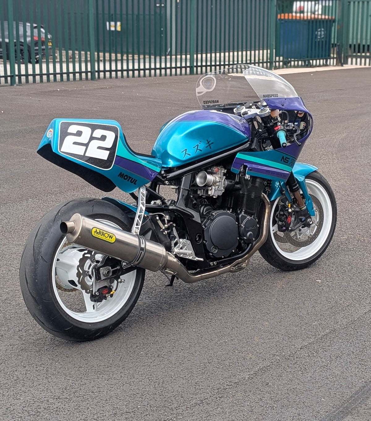 Pipeburn feature our Suzuki Bandit 1200 endurance racer build