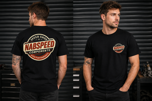 Nabspeed "Speedshop" short sleeve tshirt