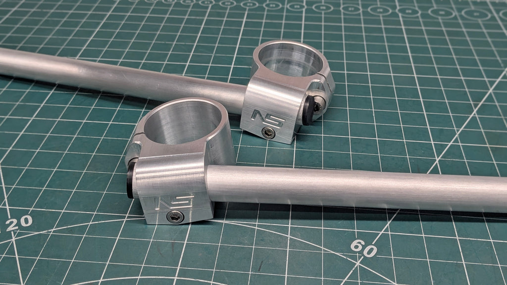 Nabspeed 10 degree drop lightweight clip on handlebars