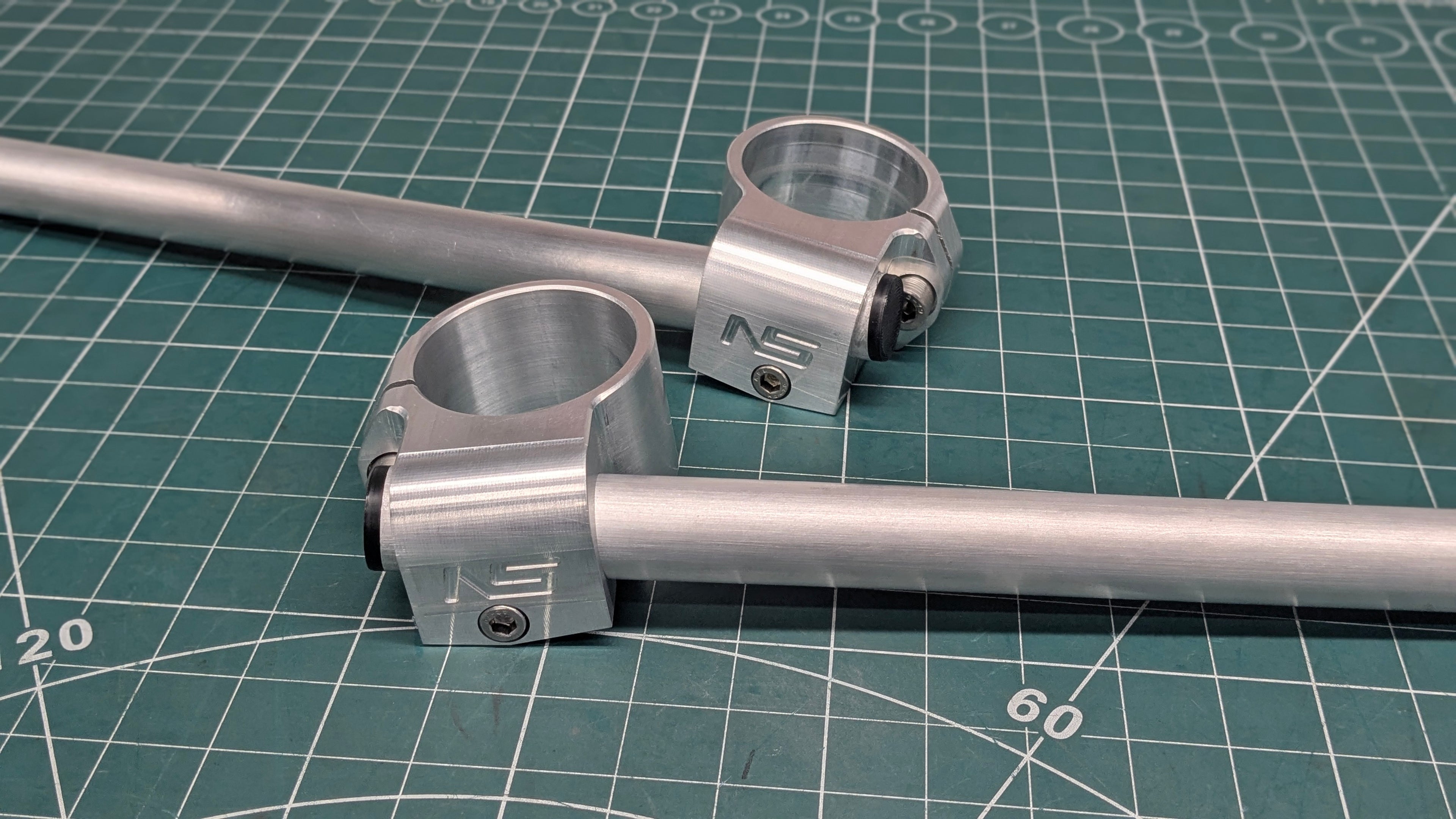 Nabspeed 10 degree drop lightweight clip on handlebars