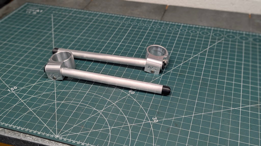 Nabspeed 10 degree drop lightweight clip on handlebars