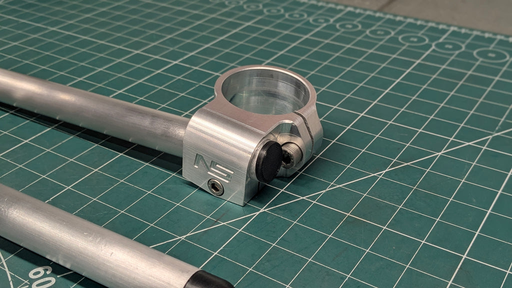Nabspeed 10 degree drop lightweight clip on handlebars